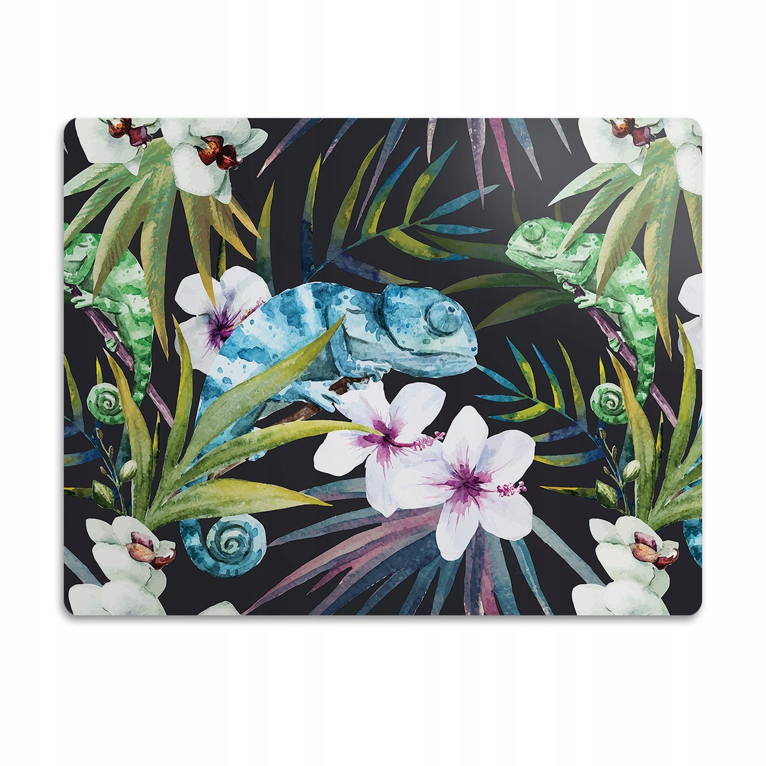 Levně Podložka na podlahu pod misky pro psa Kameleon 60x40 cm