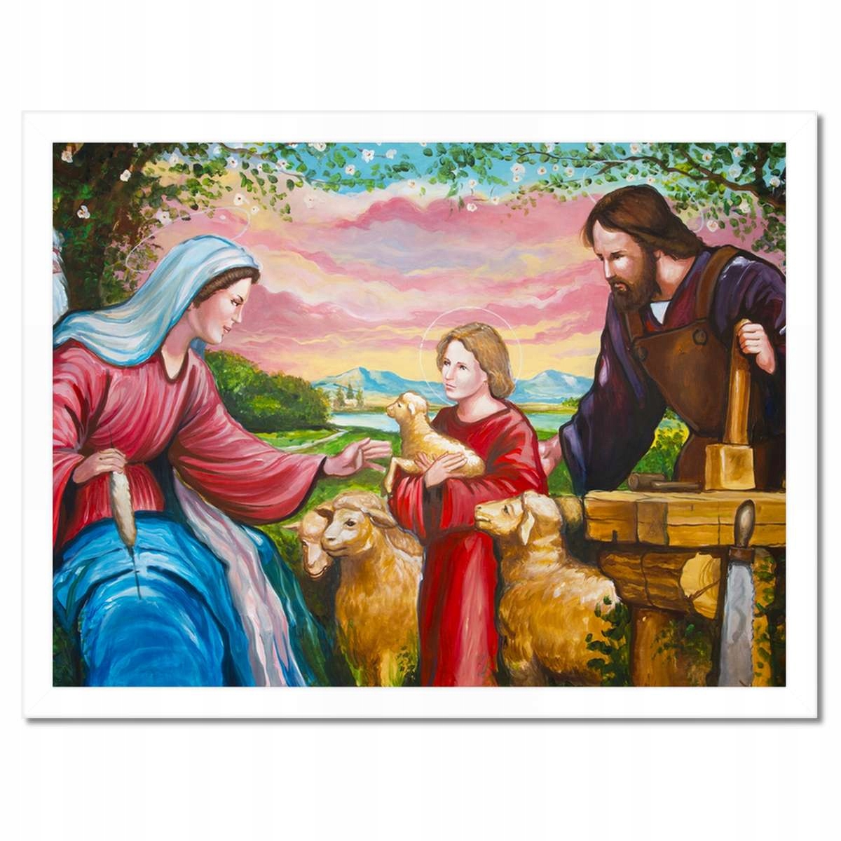 Plakáty v rámu 40x30 Svatá rodina