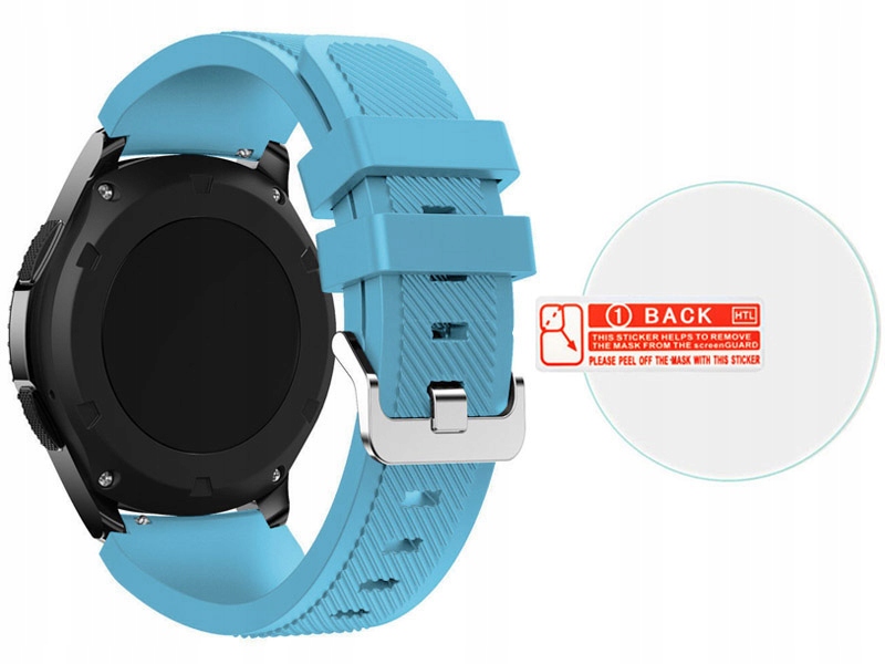

Silikonowy pasek Samsung Gear S3 Rozmiar S