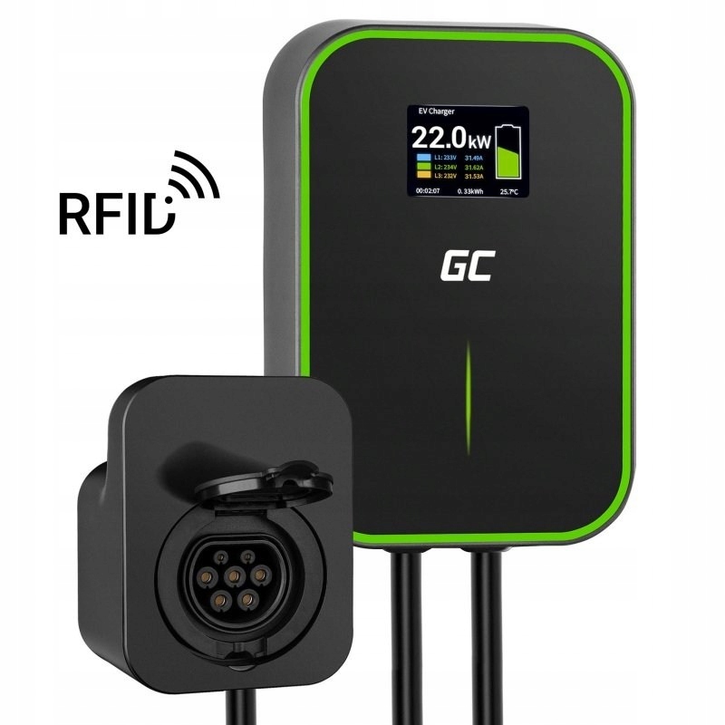 Nabíjačka wallbox gc Green Cell EV15RFID