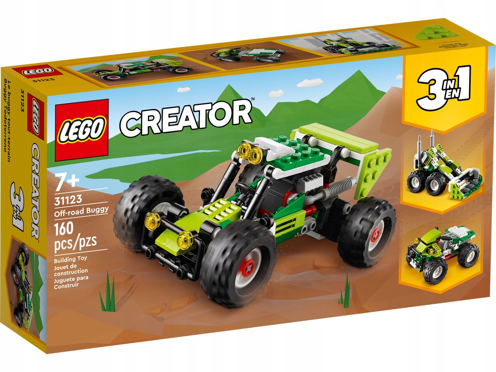 

Lego Creator 31123 Łazik terenowy