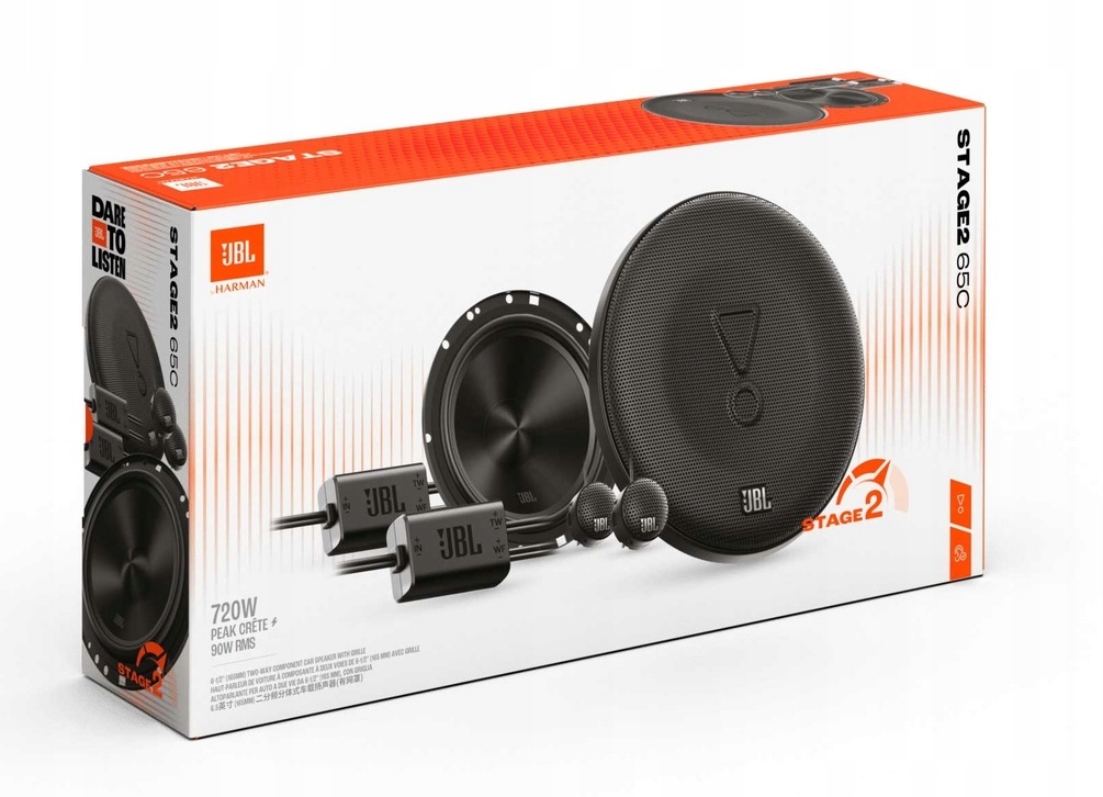 Jbl Stage2 65C Basové reproduktory do auta 16,5 cm (systém) masky