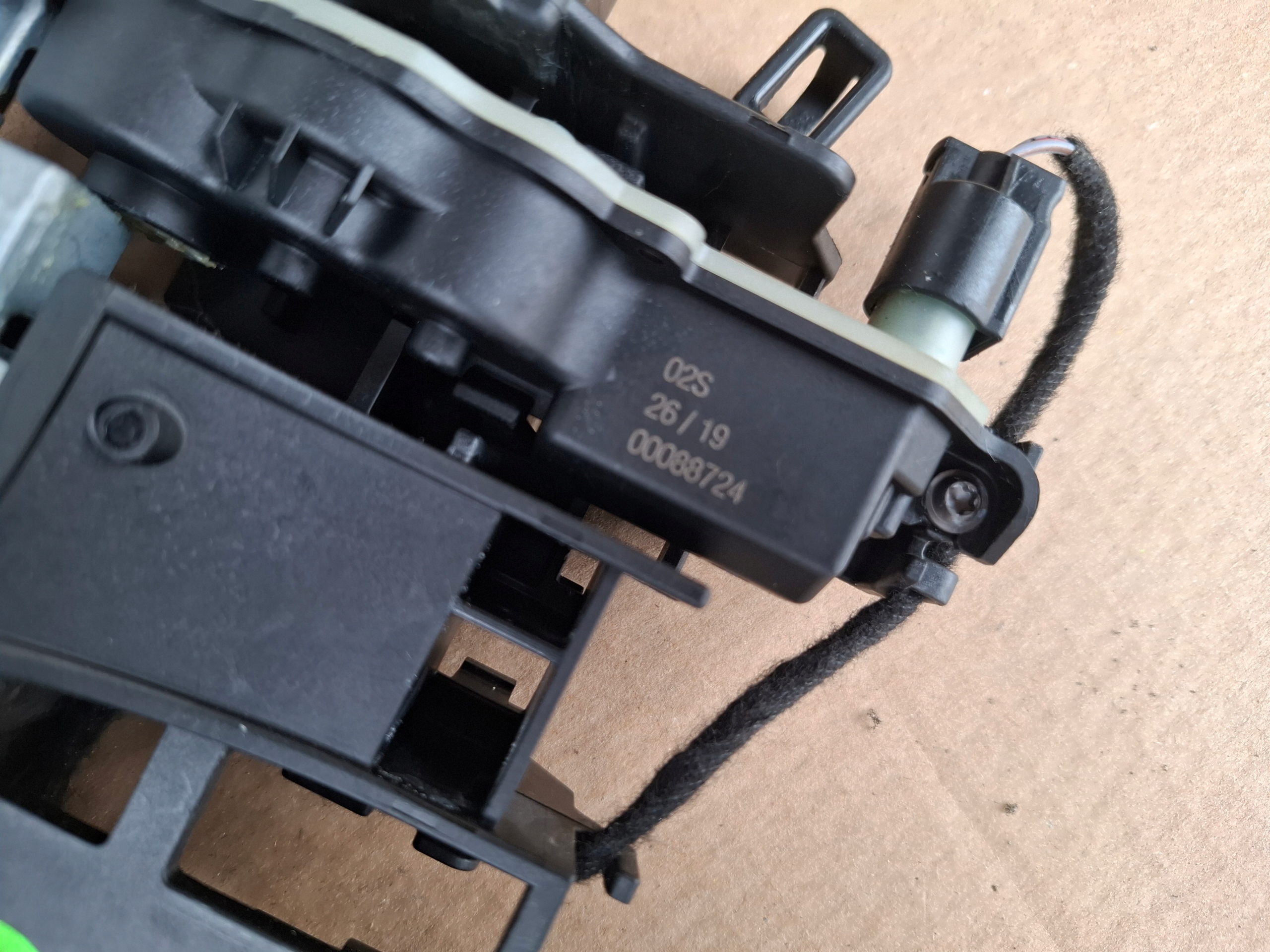 lock door przednich side right Porsche 911 992 992837885e