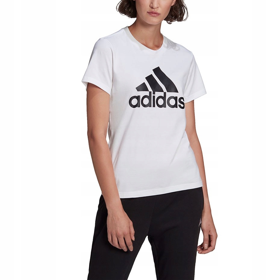 Dámské tričko adidas Loungewear Tričko Logo bílé GL0649