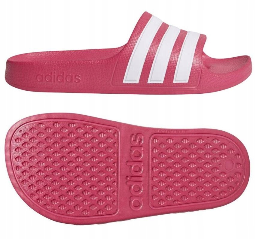 

Klapki Adidas Adilette Aqua K różowe EF1749 r.37