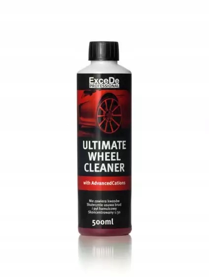 ExceDe Ultimate Wheel Cleaner skuteczny bezkwasowy płyn do mycie felg 500ml