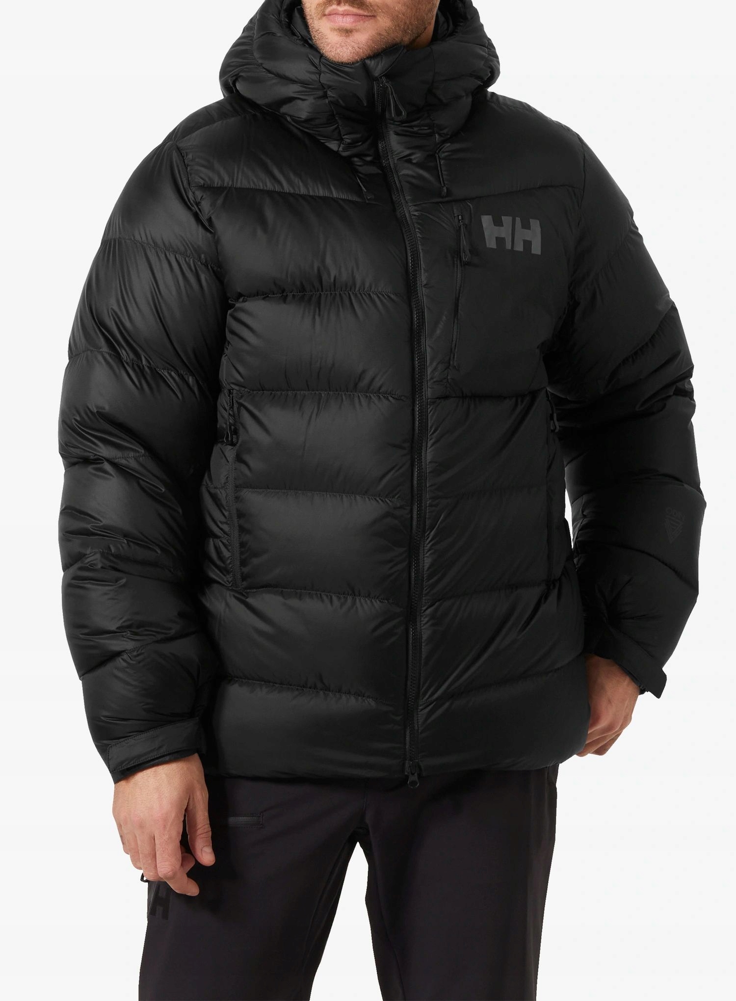 Péřová bunda Helly Hansen Odin Fleecová Mikina Down Jacket černá S