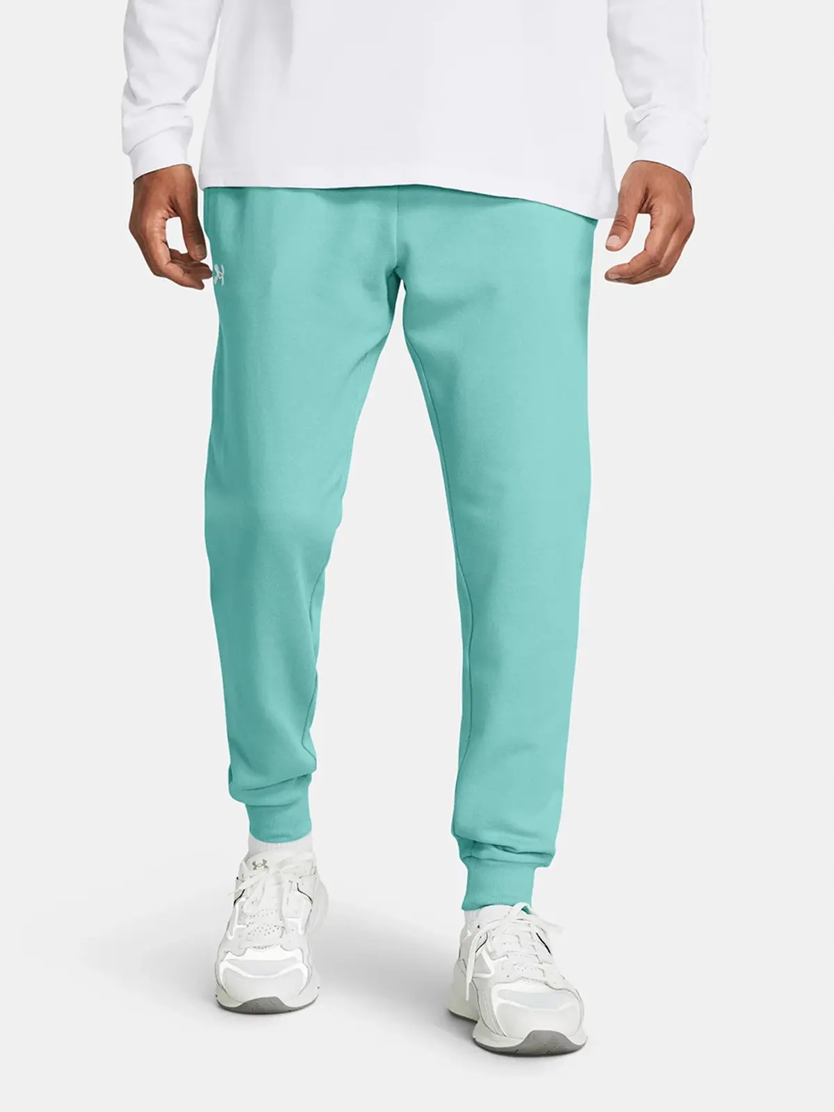 SPODNIE DRESOWE MĘSKIE UNDER ARMOUR DRESY JOGGERY BAWEŁNA SPORTOWE 1379774 Cechy dodatkowe brak