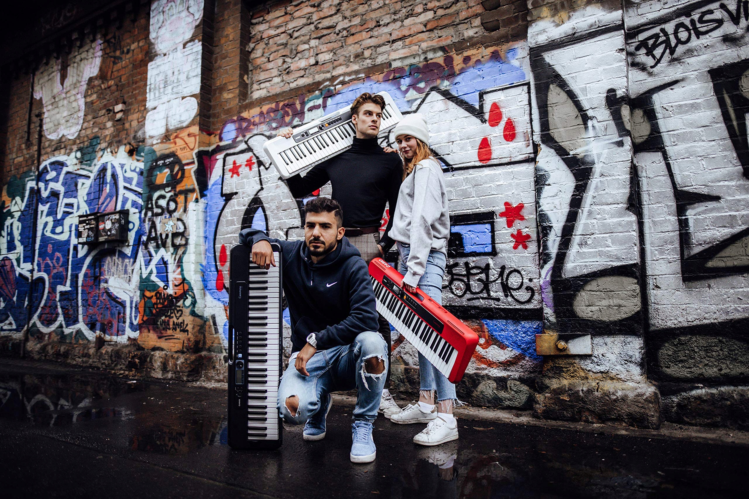 Keyboard Casio CTS200BK Model CT-S200