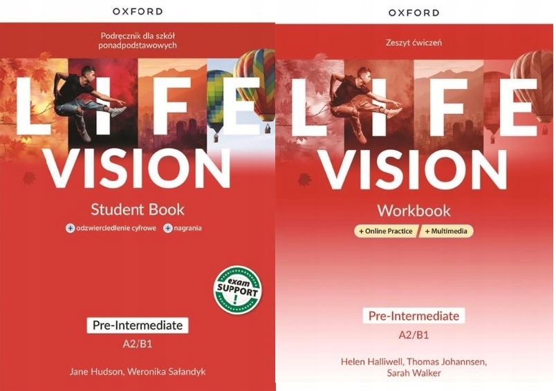 

Life Vision Pre-intermediate komplet Sb+wb A2/B1