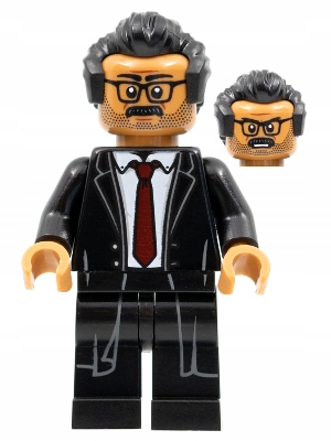 Lego Minifigurka, Heroes, sh787, Lt. James Gordon