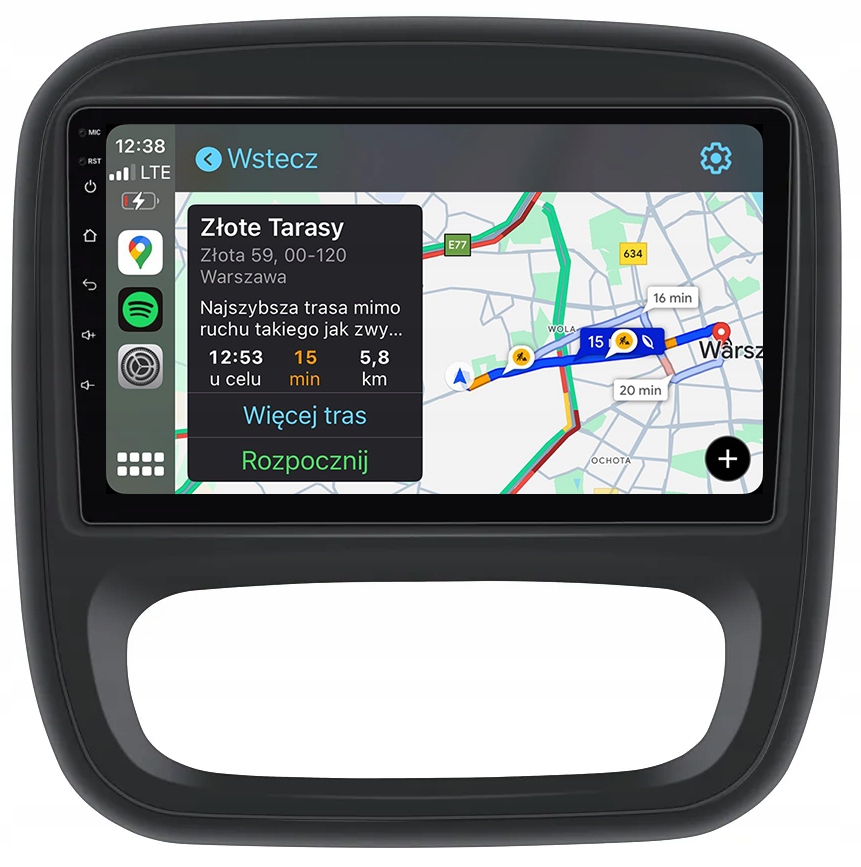 Renault Trafic Opel Vivaro Fiat Talento Rádio Navigace Android 8GB/128GB