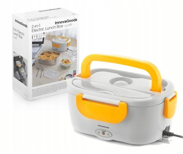Elektryczny pojemnik LUNCH BOX LUNFFI do biura i samochodu