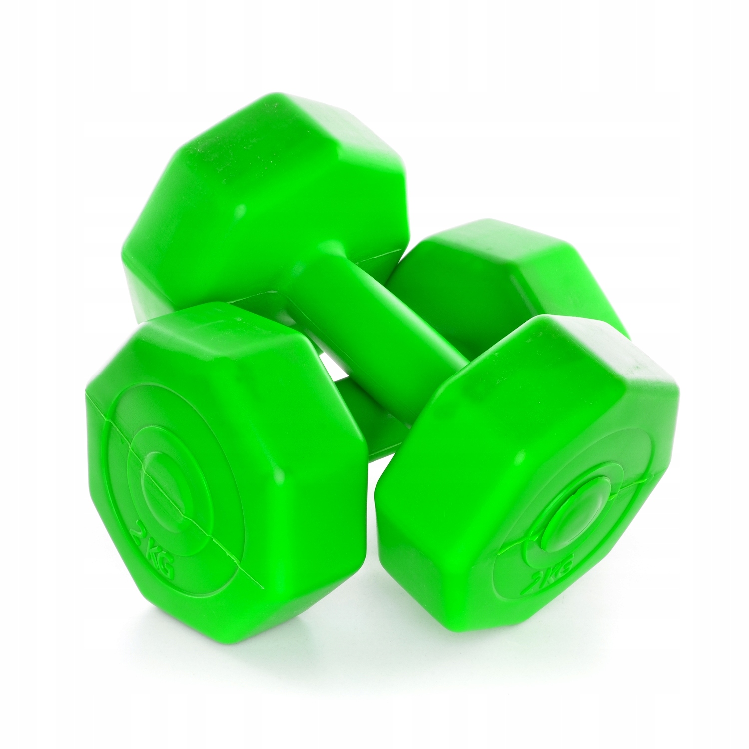 Hantle treningowe 2x 2kg CIĘŻARY do ćwiczeń 7FIT