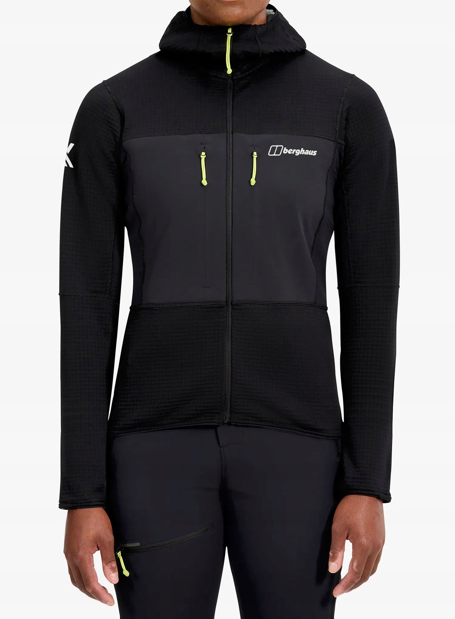 Mikina fleecová dámská Berghaus Mtn Guide Mw Hoody blk 10 (s)