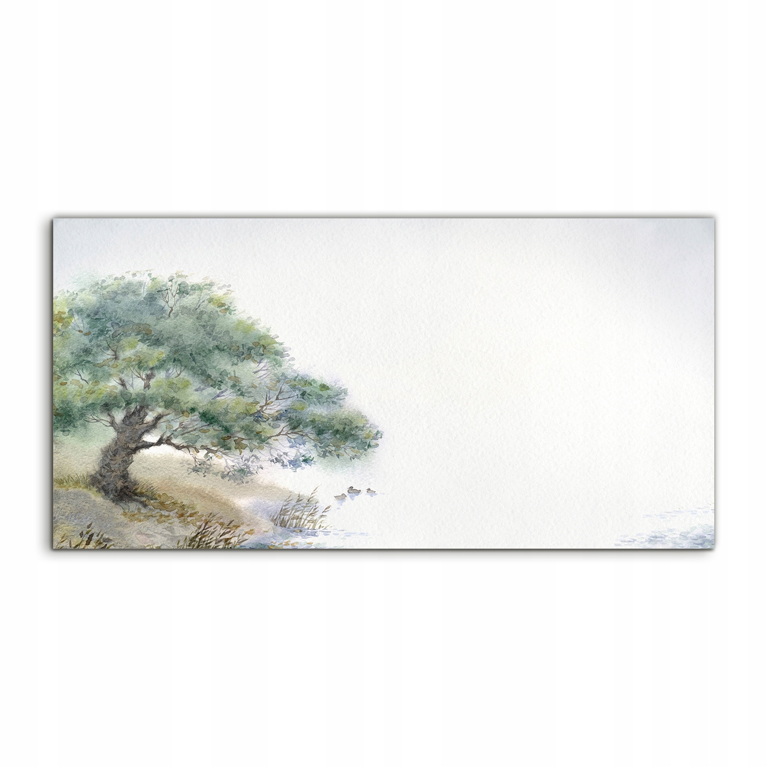 Akrylový fotoobraz 120x60 Moderný Akvarel Stromy