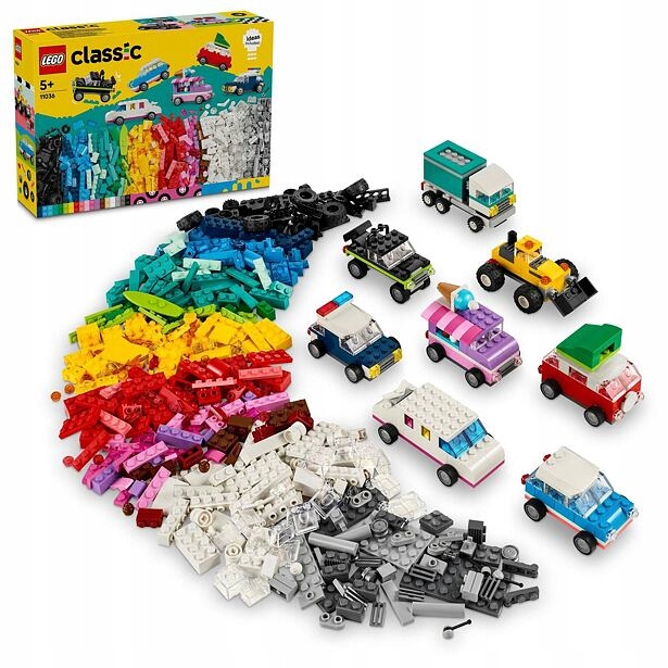 LEGO Classic 11036 Pojazdy kreatywne