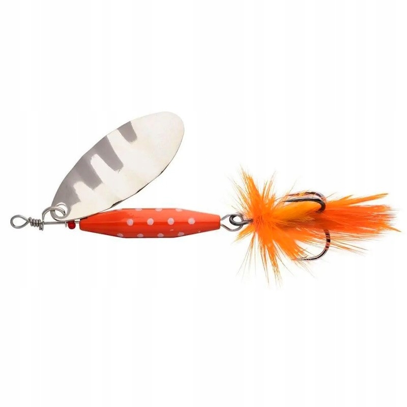 Obrotówka Abu Garcia Reflex Red Lf Silver 7g Przynęta Na Spinning Okonia