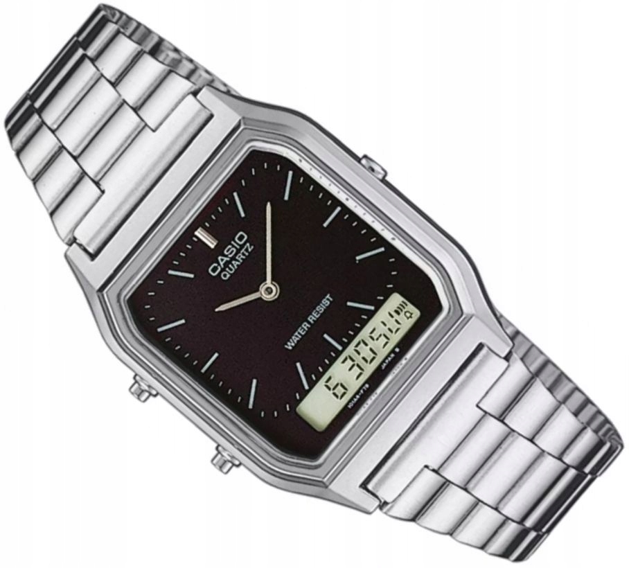 Hodinky Casio Vintage AQ-230A-1DMQYES Unisex Retro Klasika Originál Krabička