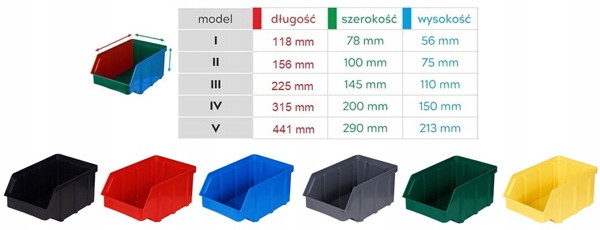 POJEMNIK WARSZTATOWY 156x100x75 ŻÓŁTY Marka Qbox