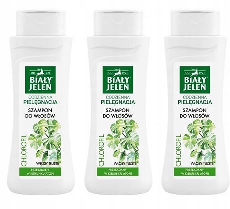 

Biały Jeleń Chlorofil szampon włosy tłuste 3x300ml