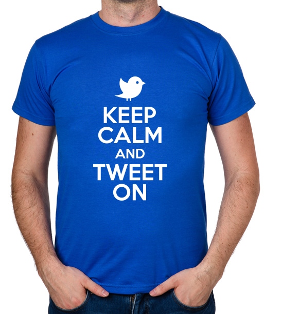

koszulka Keep Calm And Tweet On prezent