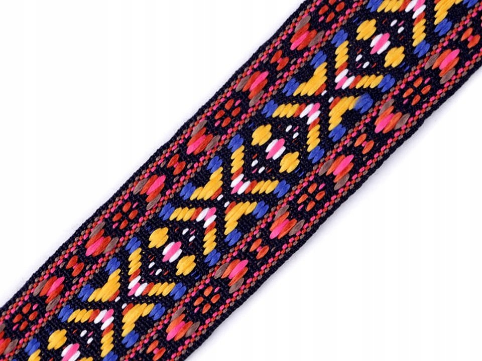 Taśma Ozdobna Boho Etno Ludowa 4 CM