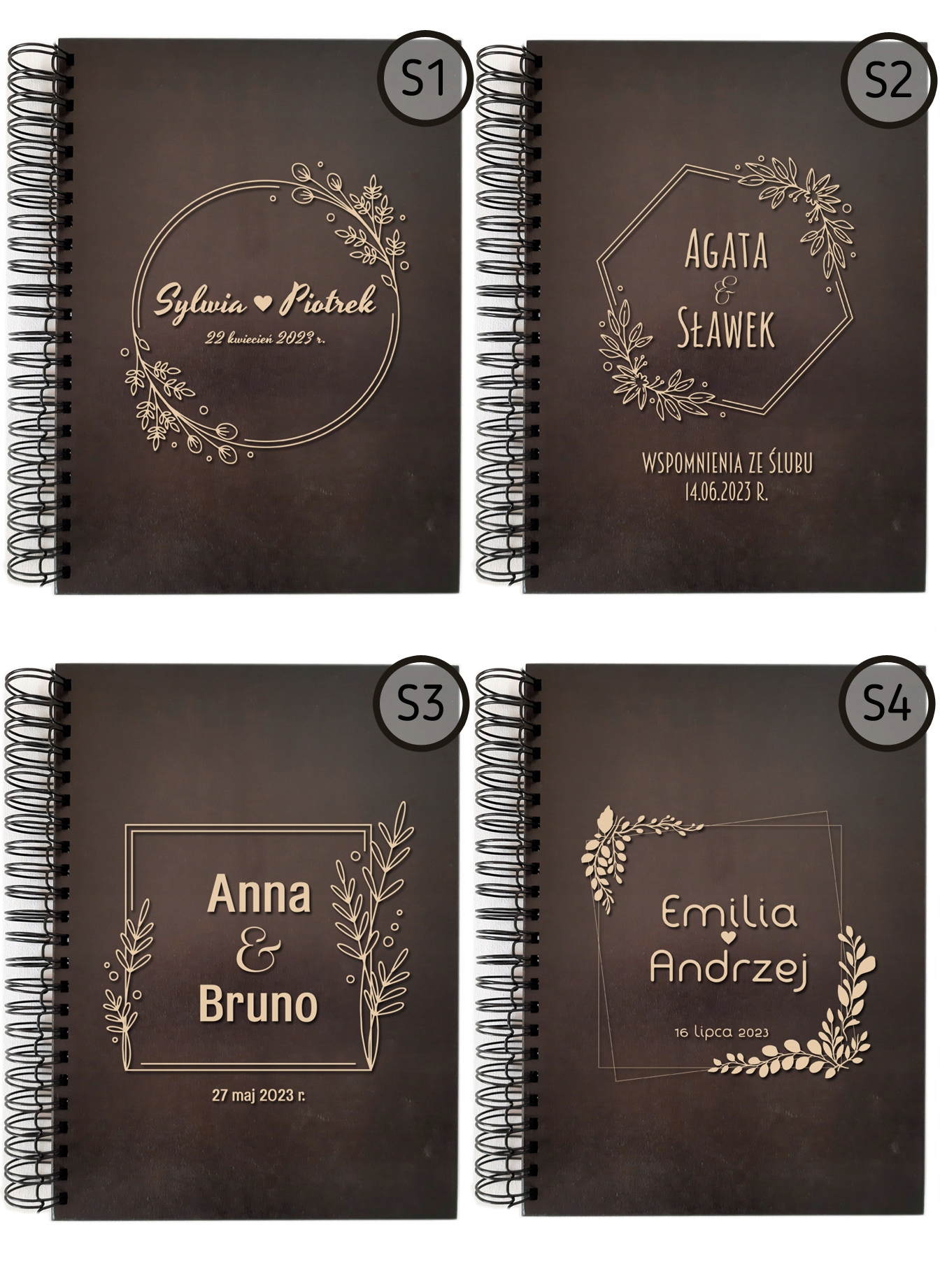 PREZENT DLA PARY MŁODEJ ŚLUB ŚWIADKA ŚWIADKOWEJ Orientacja pionowa