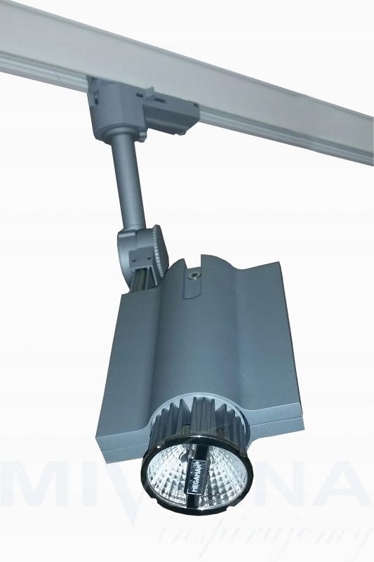 System szynowy 3-fazowy 2m srebrny 4xreflektor led EAN (GTIN) 5908267913116