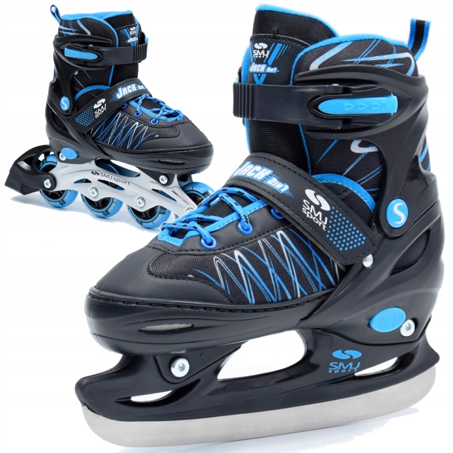 РОЛИКОВЫЕ КОНЬКИ ДЛЯ ДЕТЕЙ 2 в 1 JACK SMJ sport, р. 26-29