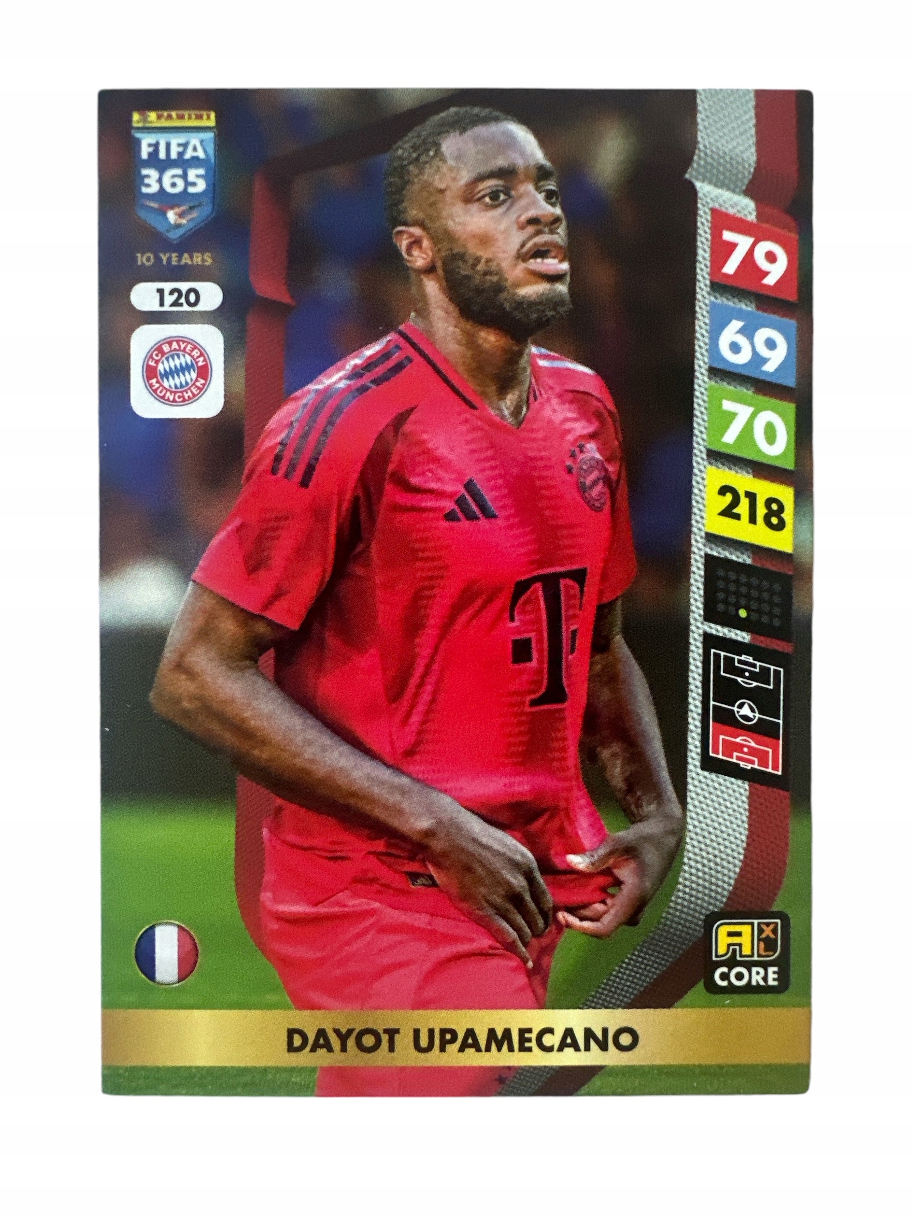 Fifa 365 2025 Adrenalyn XL Panini Core Fc Bayern Nr 120 Upamecano