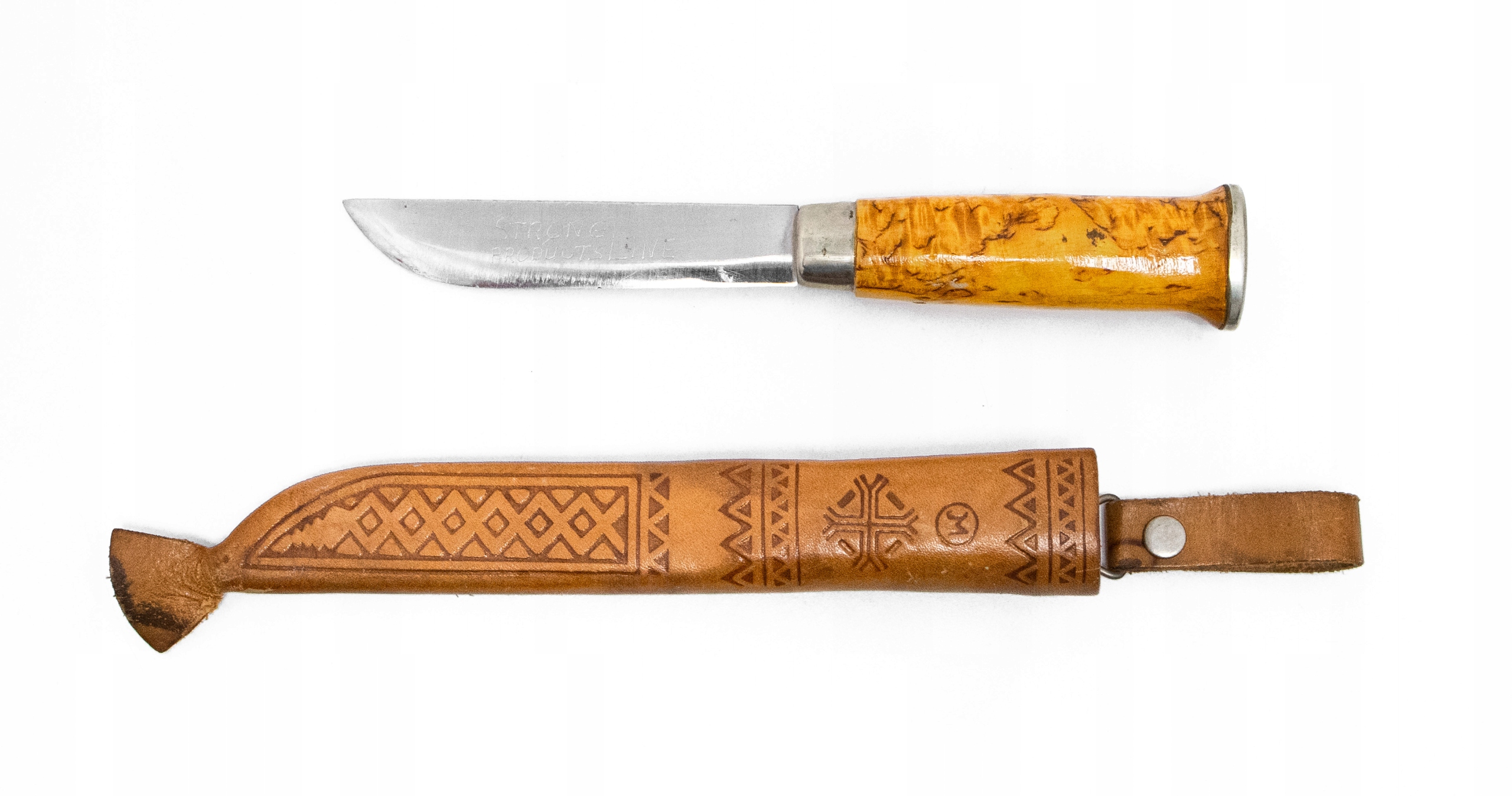 STARY NÓŻ MARTTIINI LAPINLEUKU, LAPONIA FINLANDIA