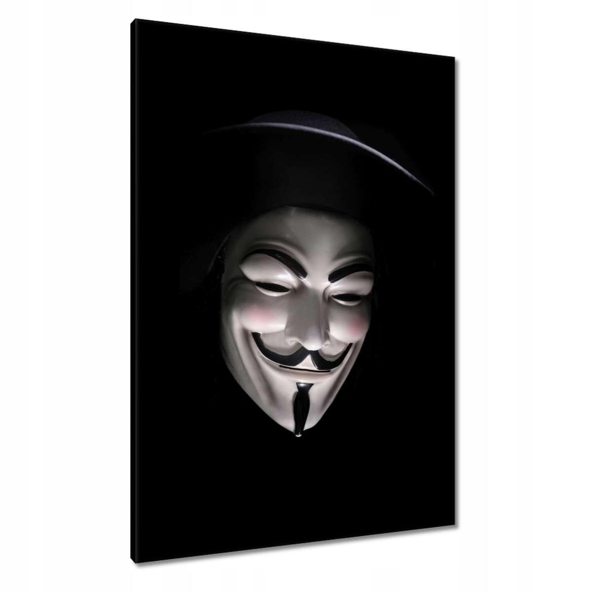 Obrazy 70x100 V jako maska Vendetta