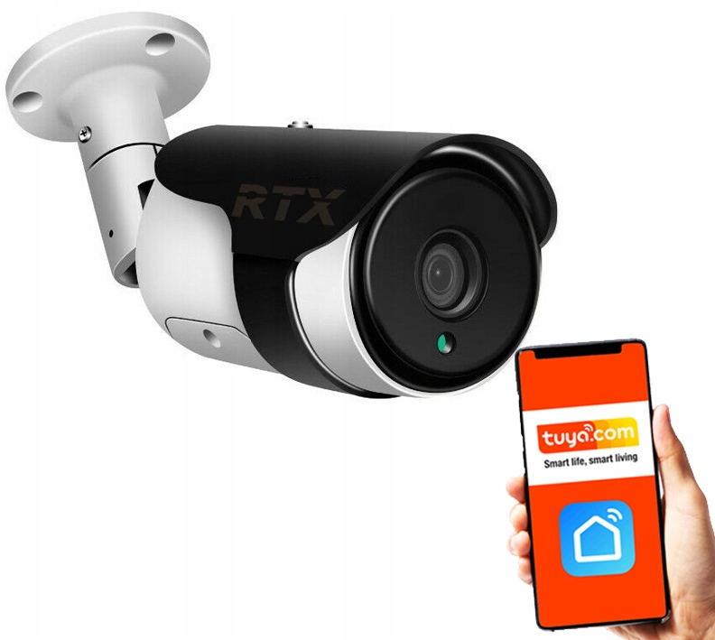 

Kamera zewnętrzna WiFi app Tuya monitoring Full Ip