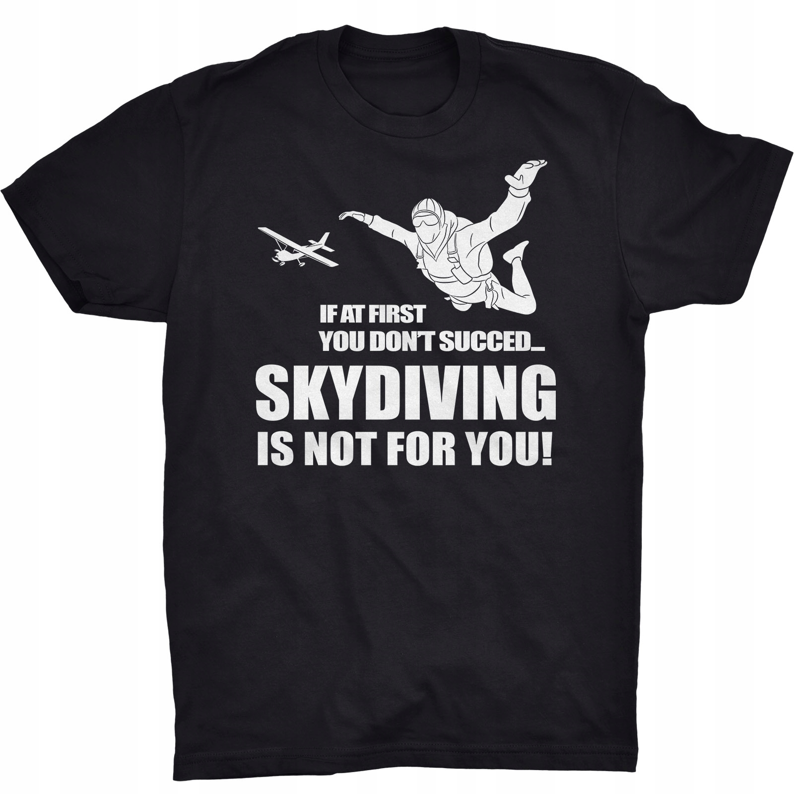 

Skydiving Koszulka Sporty Ekstremalne Spadochron
