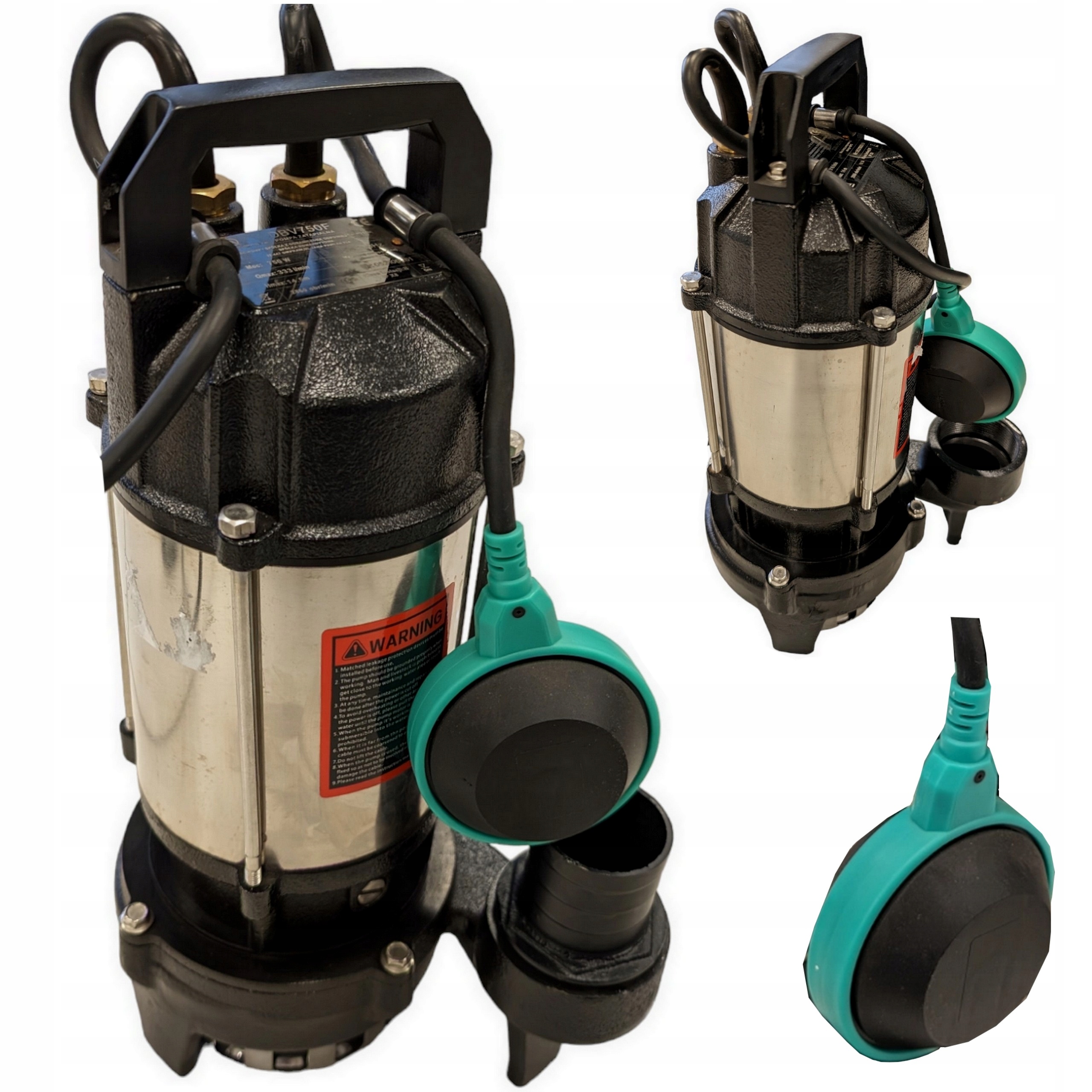 Ponorná Žumpa Na Špinavú Vodu DBV180F S Plavákom 180W Male