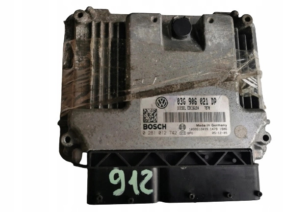 VW PASSAT 1.9TDI 0281012742 03G906021DP Computer E