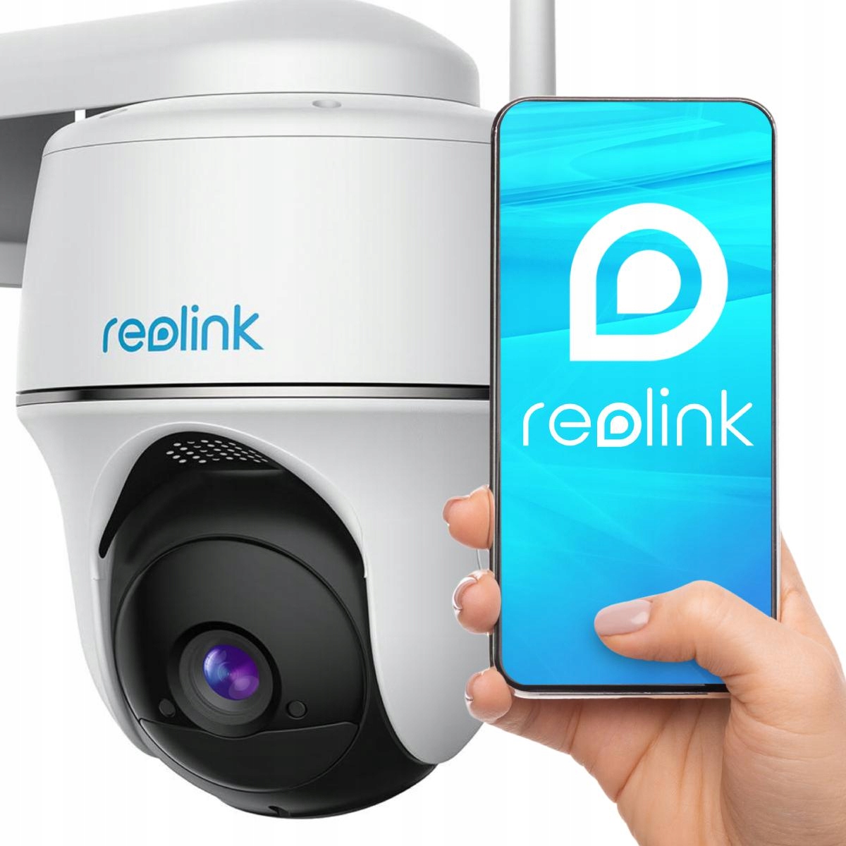 Ip kamera Reolink argus pt akumulátorová bezdrôtová 4MP WiFi