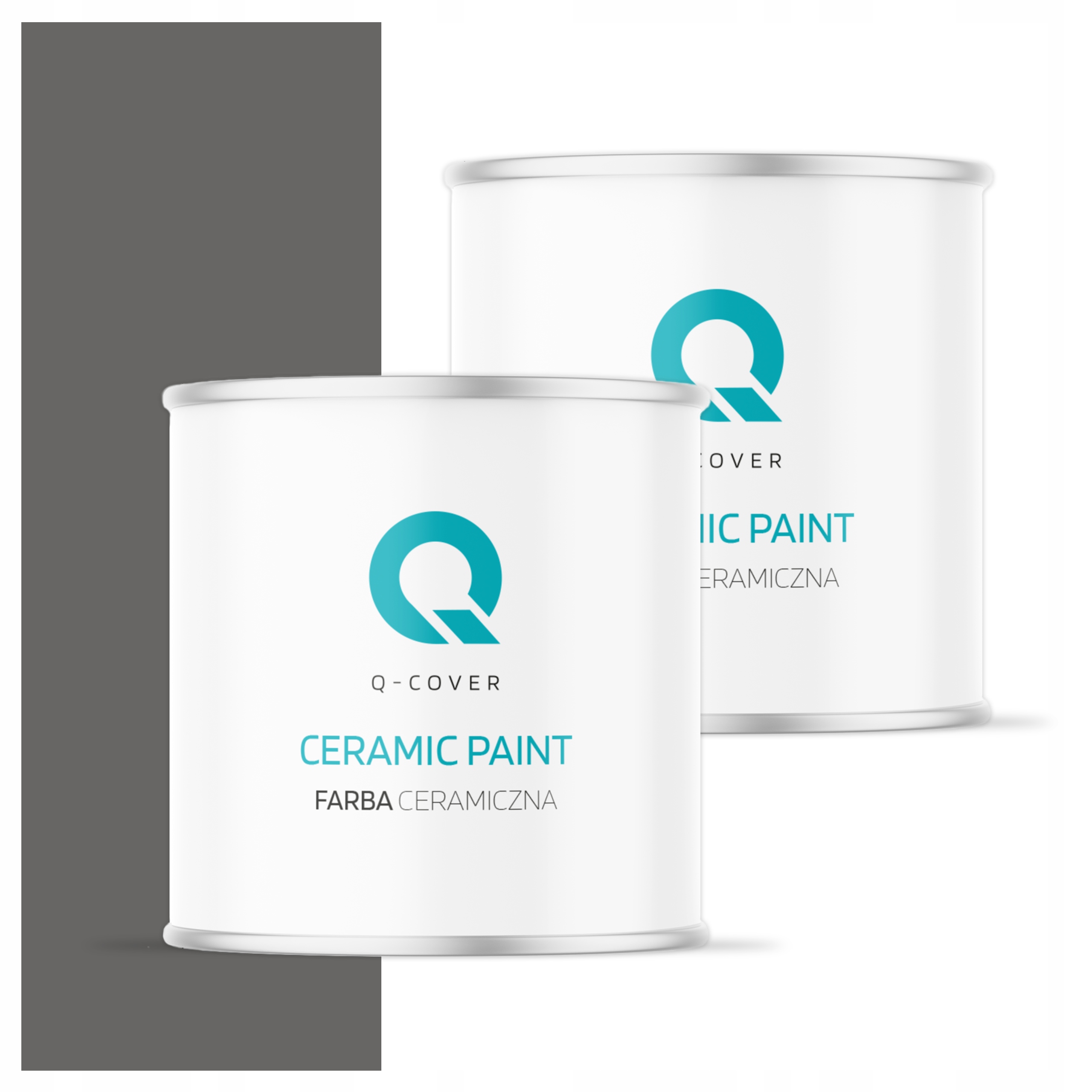 Keramická umývateľná farba na interiér 2L Hlboká grafitová matná H1213