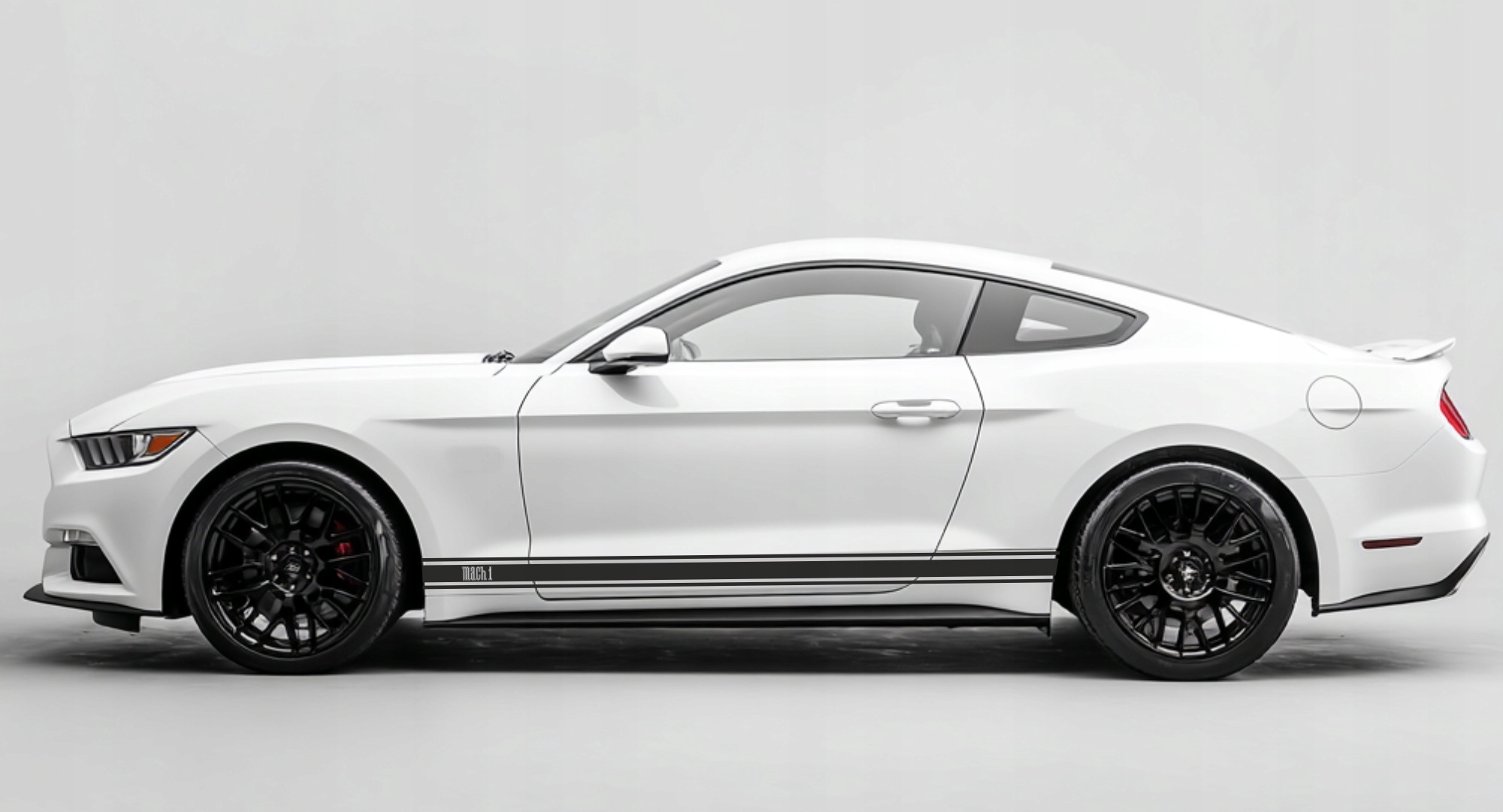 Samolepky na Ford Mustang – Mach 1 do stran