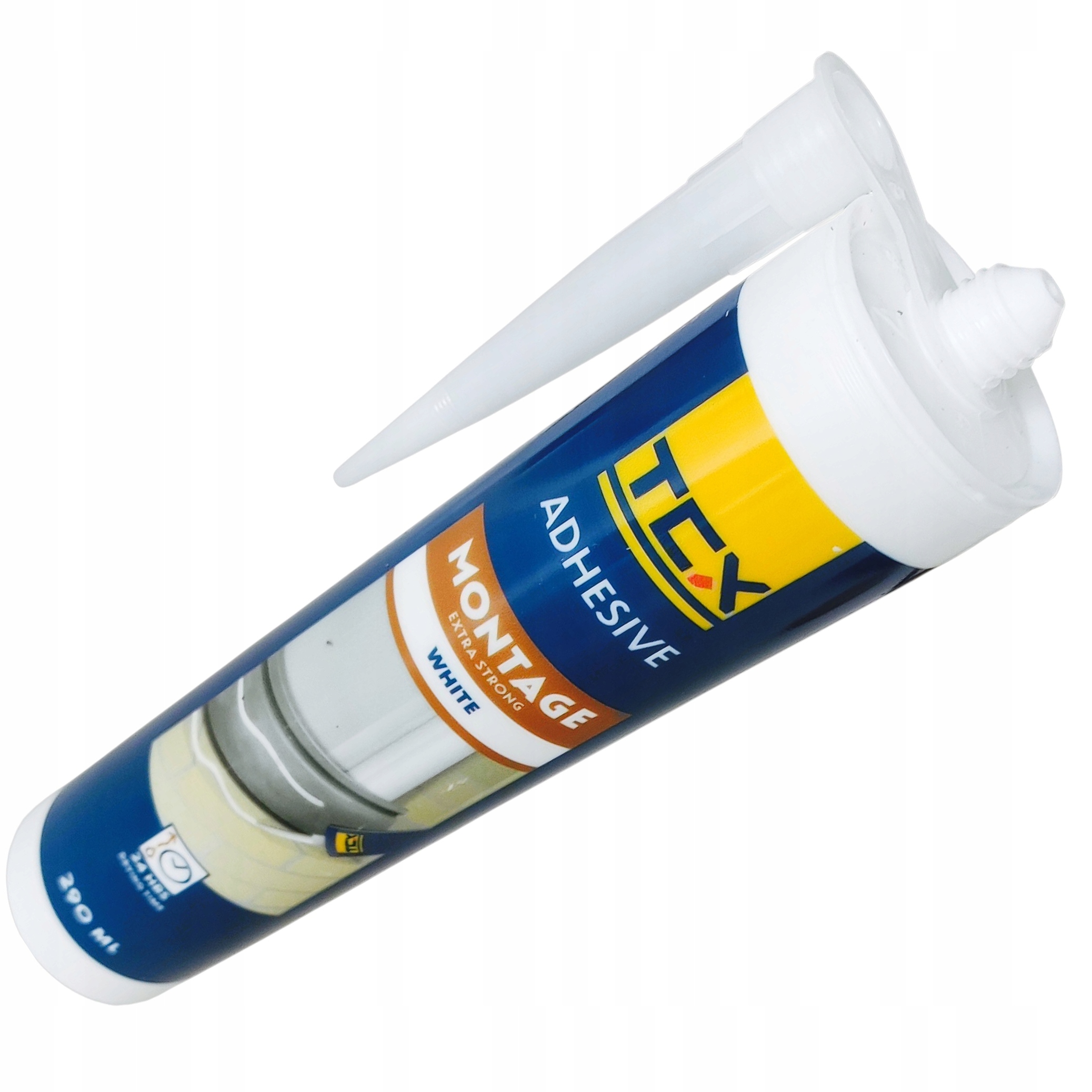 Lepidlo Silné montážní vodní univerzální bílé 290 ml