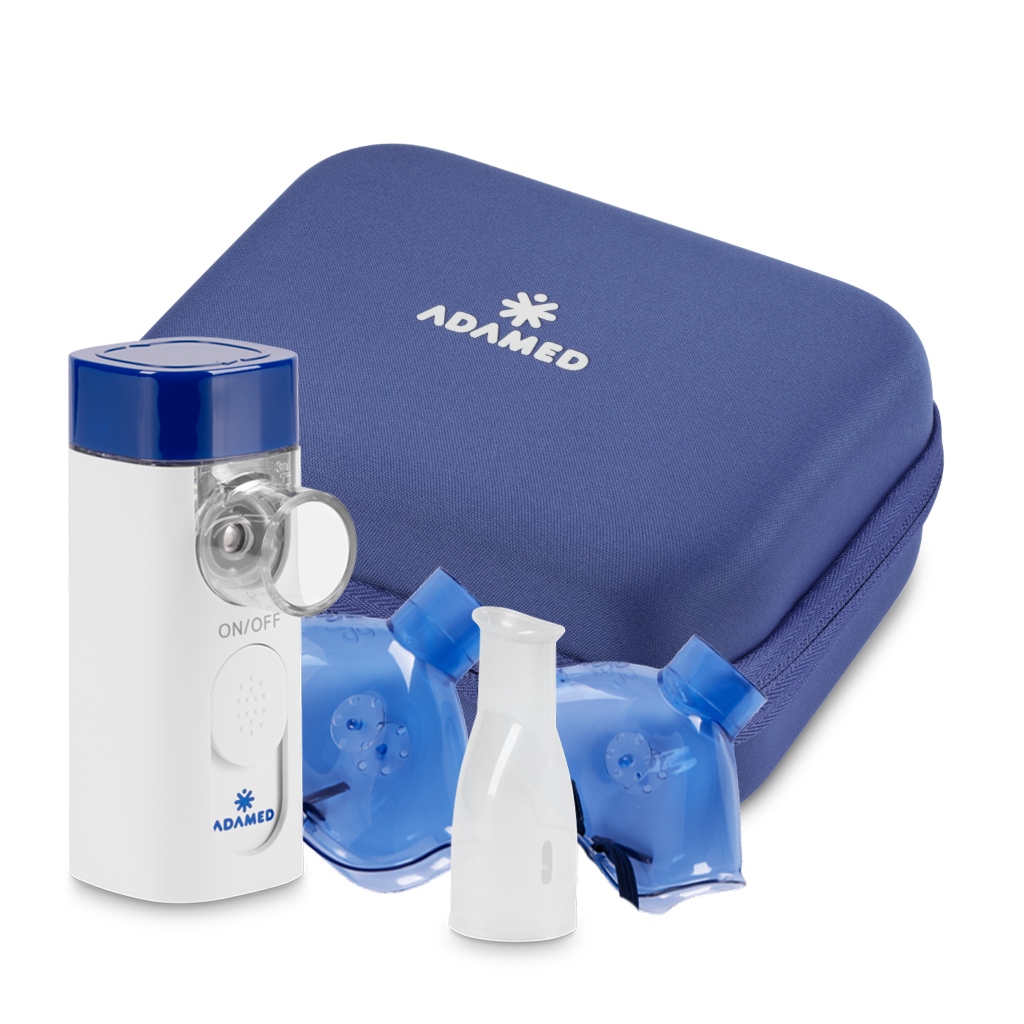 

Nebulizator inhalator siateczkowy cichy i szybki