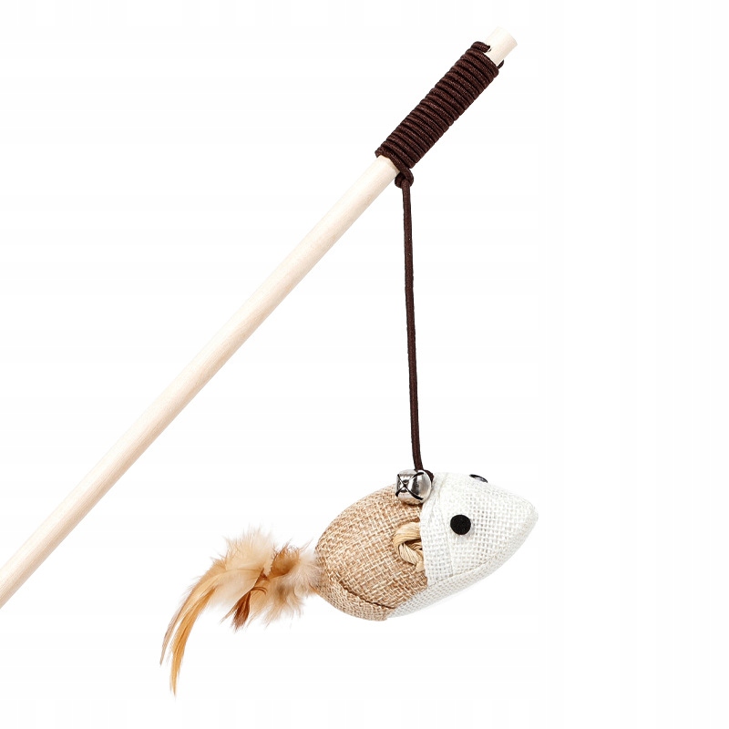 Rybářský prut na myš s Hračka pro kočky 120 cm