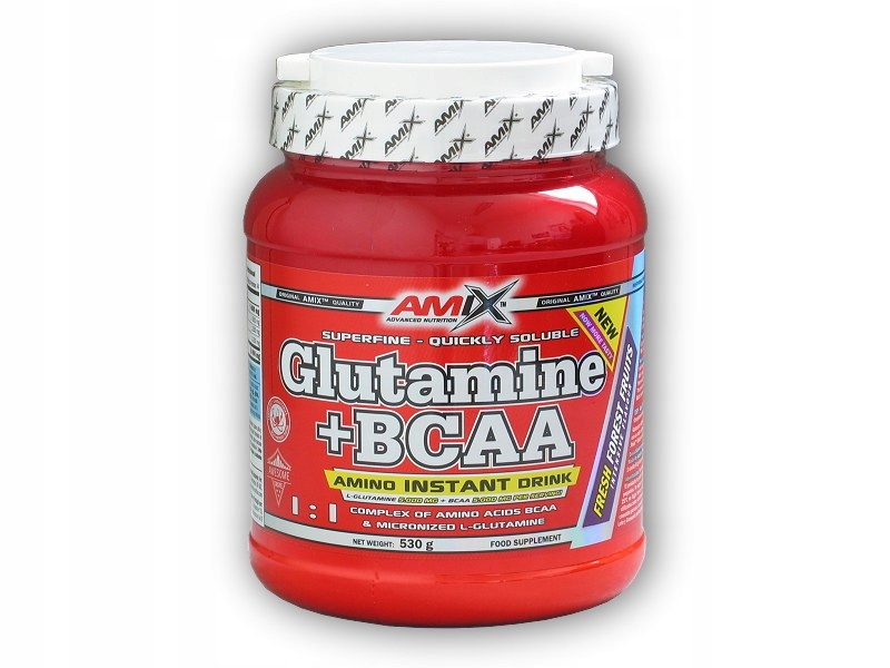L-Glutamine Bcaa 530g orange
