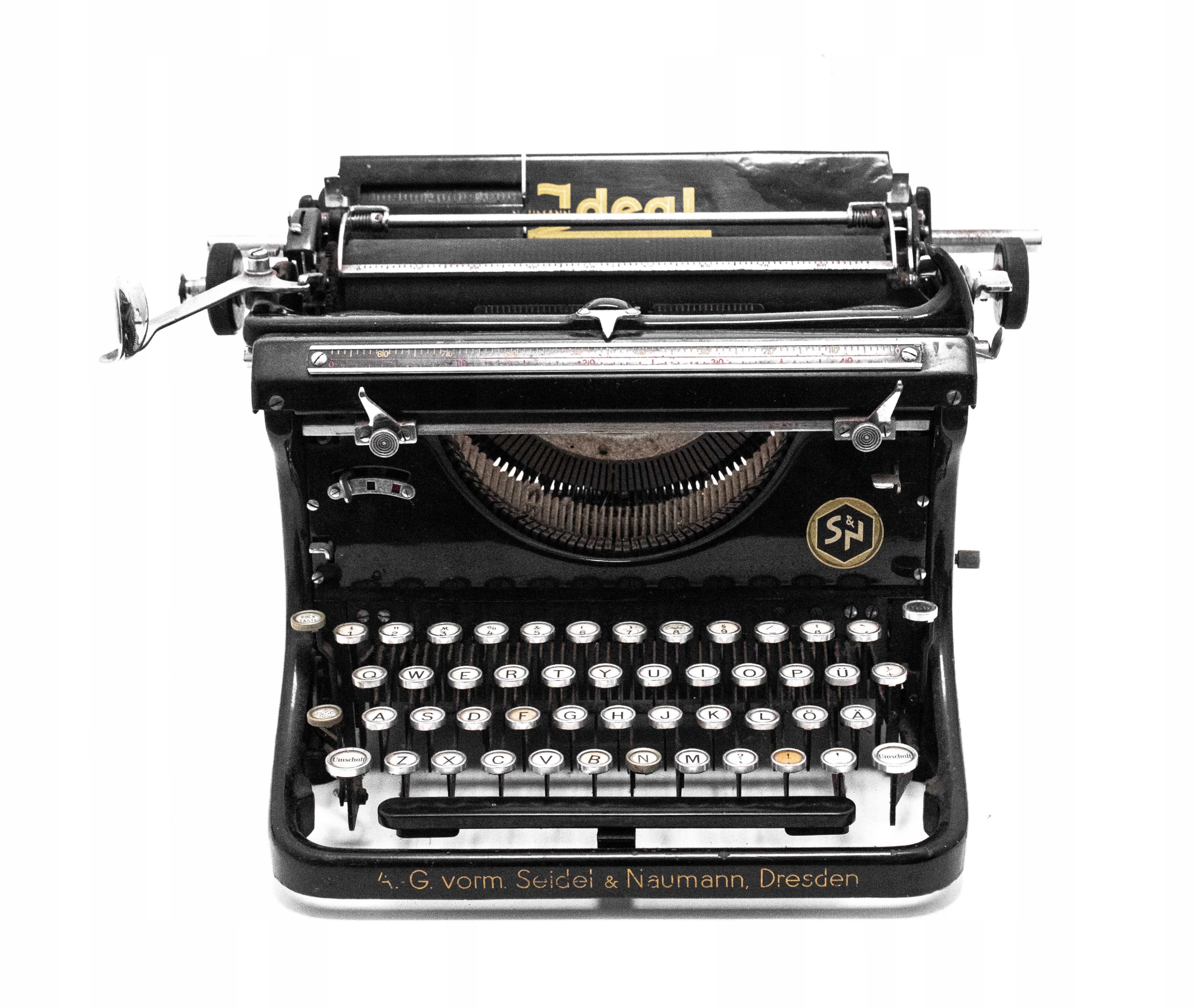 СТАРАЯ ПИШУЩАЯ МАШИНКА IDEAL