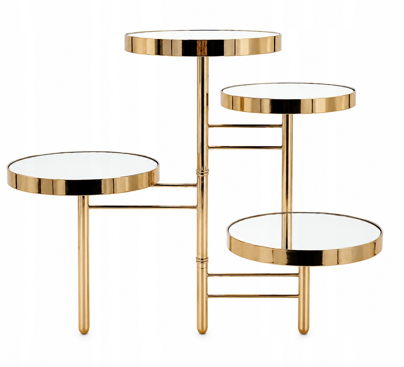 Patera Na Słodki Stół Candy Bar 4-poziomowa JX-980 złota