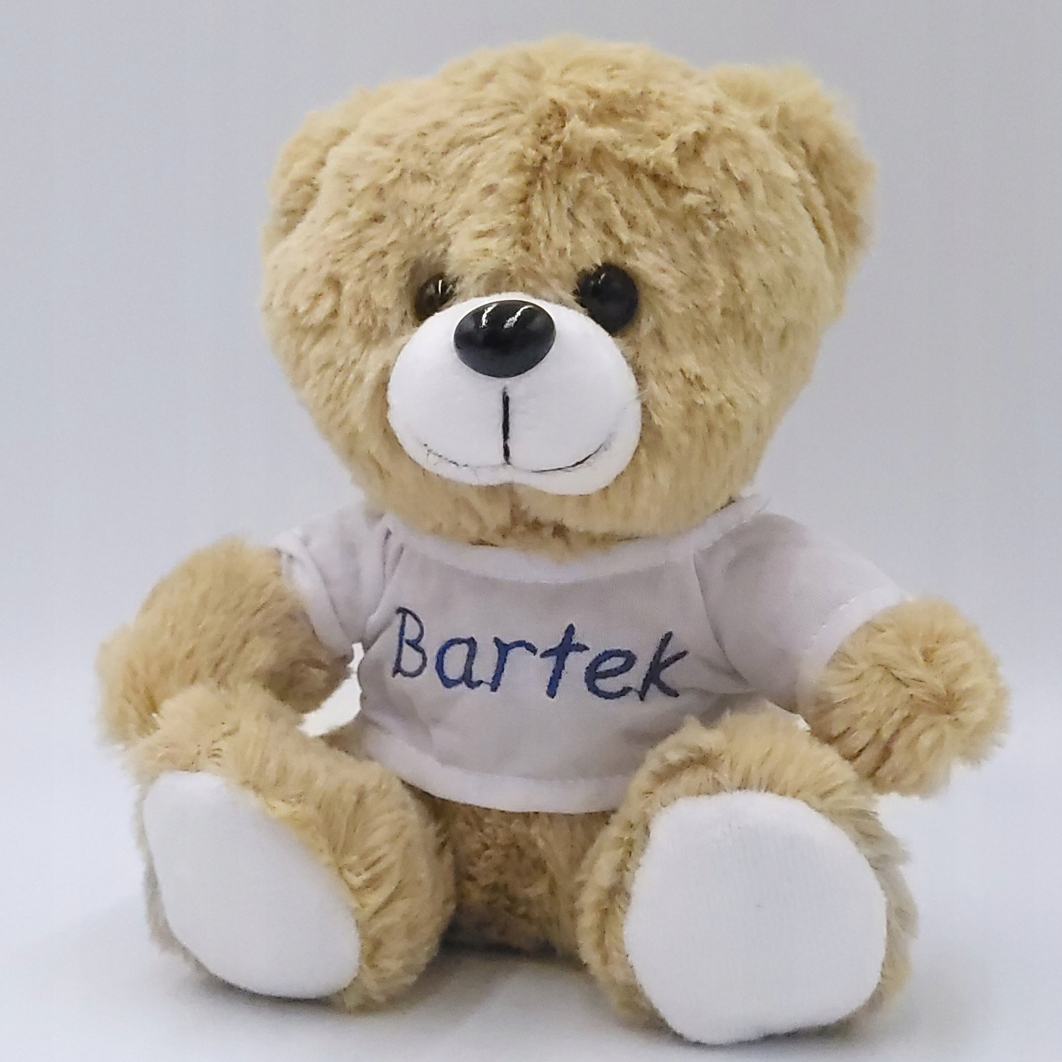 KOMPLET KOCYK PODUSZKA MIŚ IMIĘ HAFT PREZENT CHRZEST CHŁOPIEC DZIEWCZYNKA Wzór dziecięcy