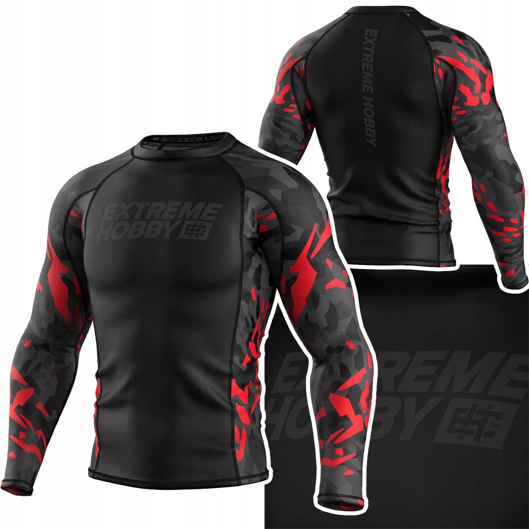 Rashgurard longsleeve męski Extreme Hobby Black Panther r. M