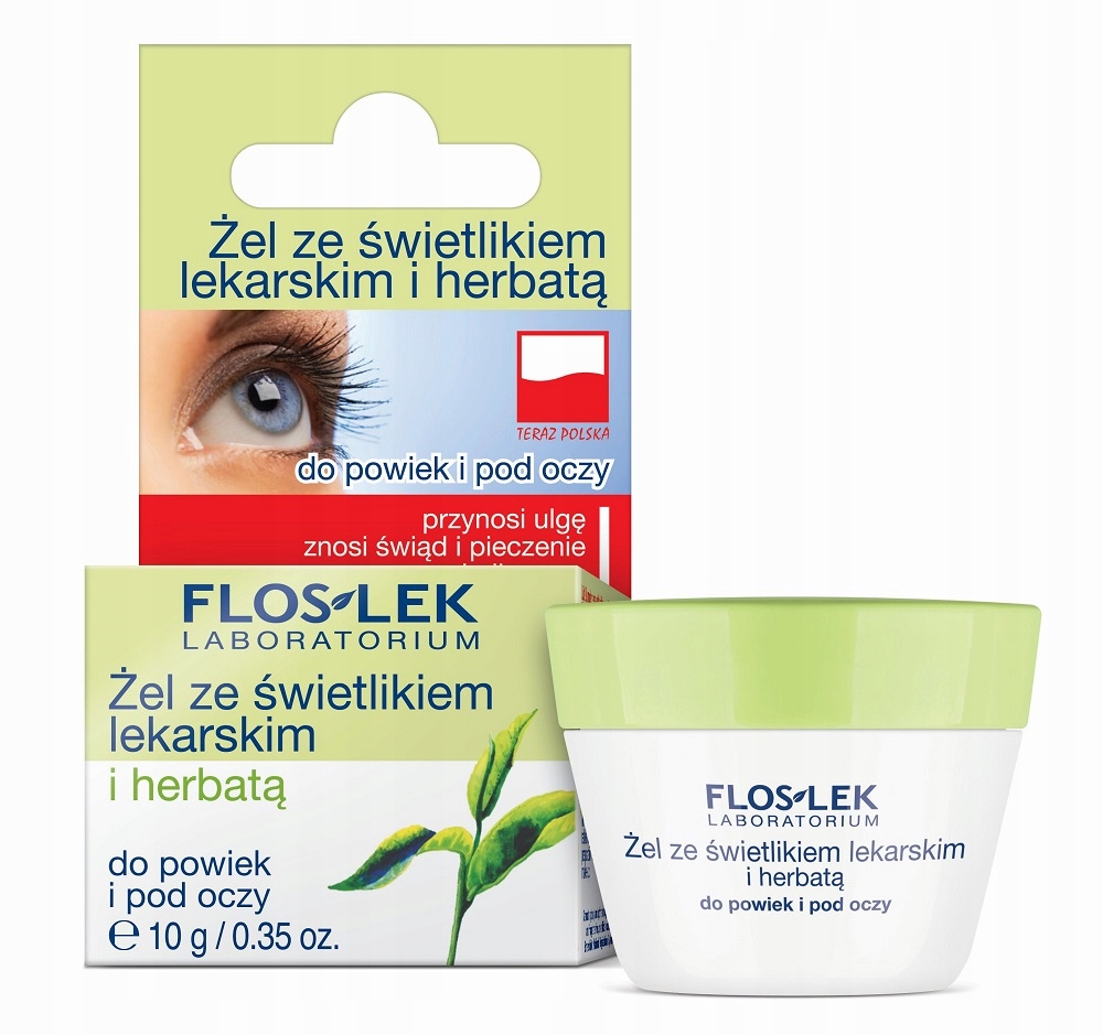 

Floslek Żel pod oczy świetlik i herbata 10g