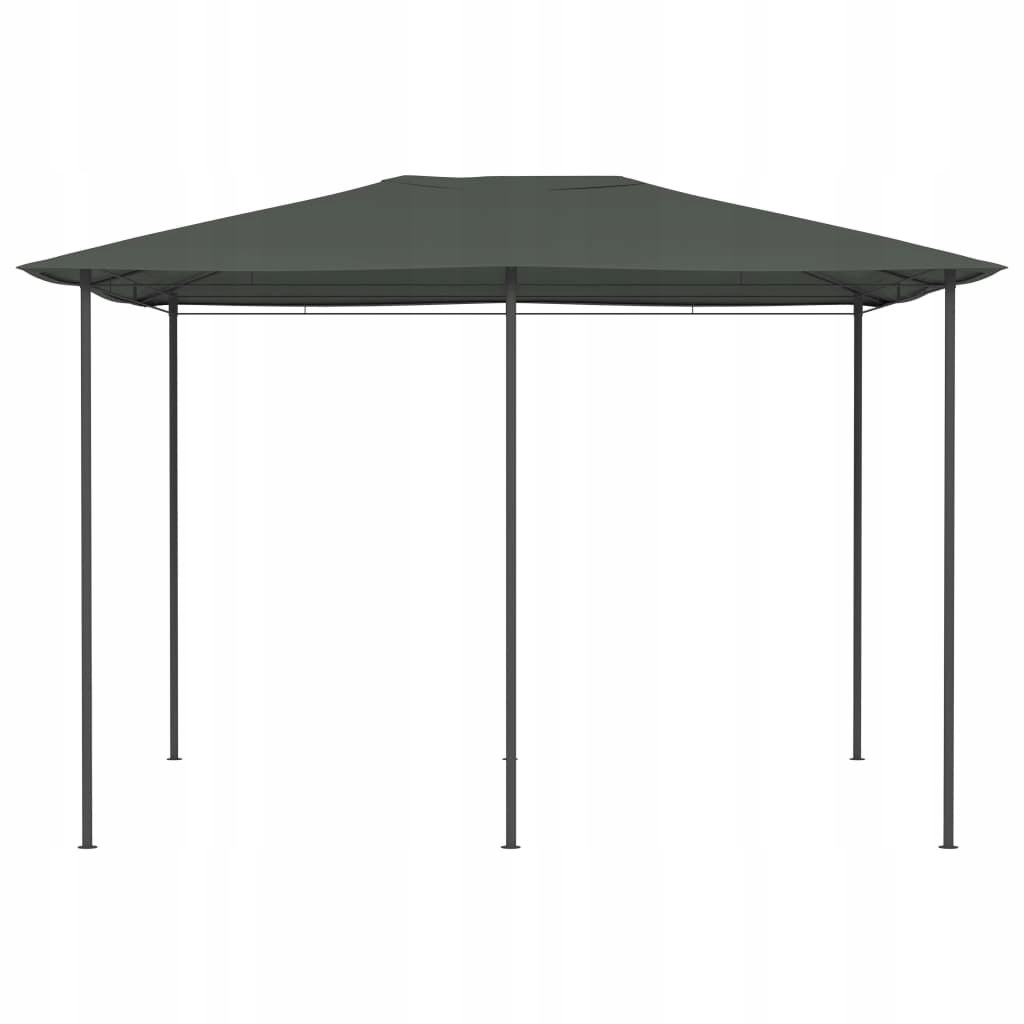 Altana, 3x4x2,6 m, antracytowa, 160 g/m² Długość 3 m